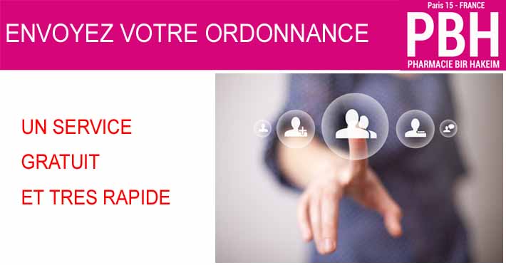 envoyer mon ordonnance