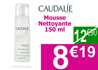 caudalie mousse nettoyante