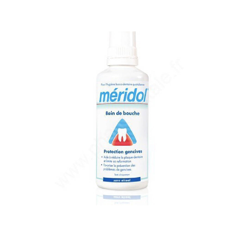 MERIDOL PROTECTION GENCIVES BAIN BOUCHE SANS ALCOOL flacon 400 ml