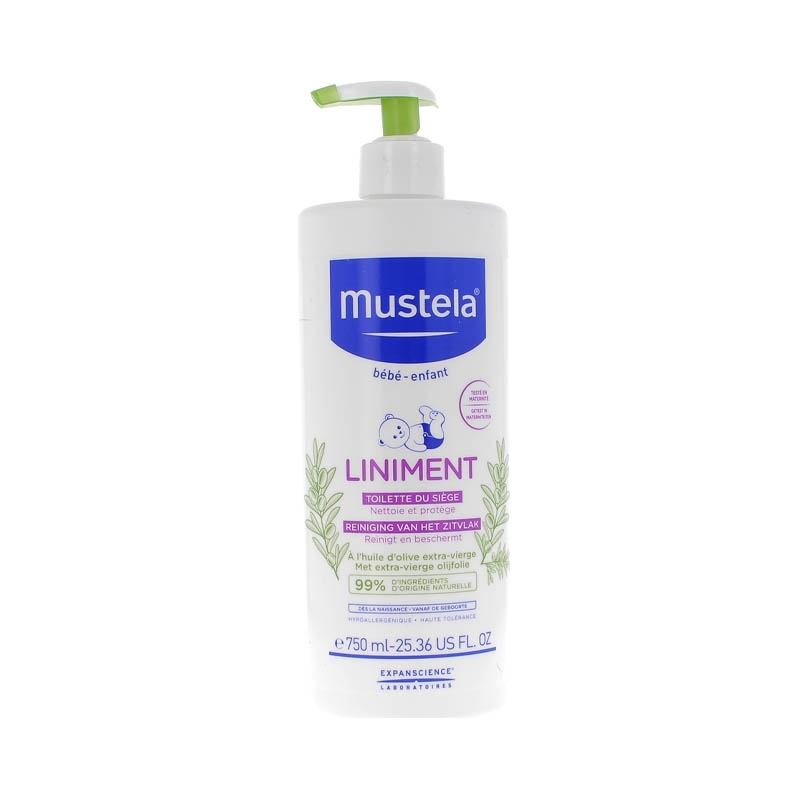 MUSTELA BEBE ENFANT Liniment Flacon Pompe de 750ml